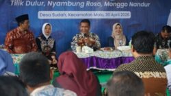 Ruang Dialog Warga Dengan Bupati,Diacara Bupati Medhayoh diDesa Sudah 