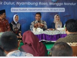 Ruang Dialog Warga Dengan Bupati,Diacara Bupati Medhayoh diDesa Sudah 