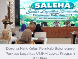 Dorong Naik Kelas, Pemkab Bojonegoro Perkuat Legalitas UMKM Lewat Program SALEHA