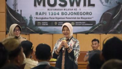 Wakil Bupati Bojonegoro Nurul Azizah Hadir di Muswil Ke 9 RAPI
