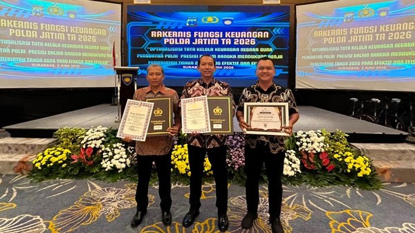 Polres bojonegoro borong 3 penghargaan 1780491195632