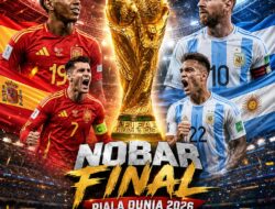 Yuk Nobar Piala Dunia di Yonif 509/BY Kostrad Nikmati Keseruannya 
