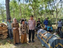Gerak Cepat Polsek Sempol Evakuasi Jenazah Orang Tidak Dikenal