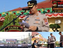Polres Kobar Gelar Apel Pasukan Aman Nusa II 2026, Siap Cegah dan Tanggulangi Karhutla