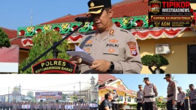 Polres Kobar Gelar Apel Pasukan Aman Nusa II 2026, Siap Cegah dan Tanggulangi Karhutla