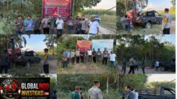 Polsek Pangkalan Banteng Bersama Forkopimcam Pasang Imbauan Pencegahan Karhutla, Ajak Masyarakat Cegah Kebakaran Sejak Dini