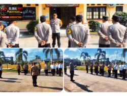 Kapolsek Pangkalan Banteng Pimpin Anev dan Evaluasi Kegiatan, Tekankan Peningkatan Kinerja Personel