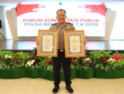 Polres Bengkulu Utara Raih Predikat WBK dan Pelayanan Prima dari Kapolri, Diserahkan Langsung oleh Irwasda Polda Bengkulu