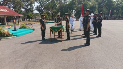 Danrindam V/Brw Resmi Tutup Dikmaba TNI AD Gel.II Tahun 2026 di Secaba Jember
