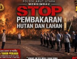 Cegah Karhutla, Polsek Arut Utara Intensifkan Imbauan kepada Masyarakat