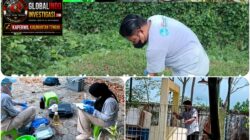 Pemantauan Kualitas Lingkungan Dilakukan Secara Berkelanjutan, DLH Kobar Ambil Sampel Air di TPA Pasir Panjang