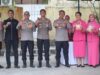 Kapolsek Arut Utara Hadiri Tatap Muka Kapolres Kobar dan Ketua Bhayangkari Bersama Bhayangkari Cabang Kobar