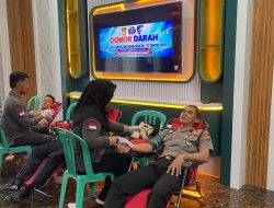 Donor Darah di HUT Lantas ke-71, Cara Polres Bengkulu Utara Rayakan Pengabdian untuk Masyarakat