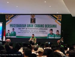 PPP Lumajang Gelar Musancab Bersama,Targetkan 10 Kursi pada Pemilu 2029